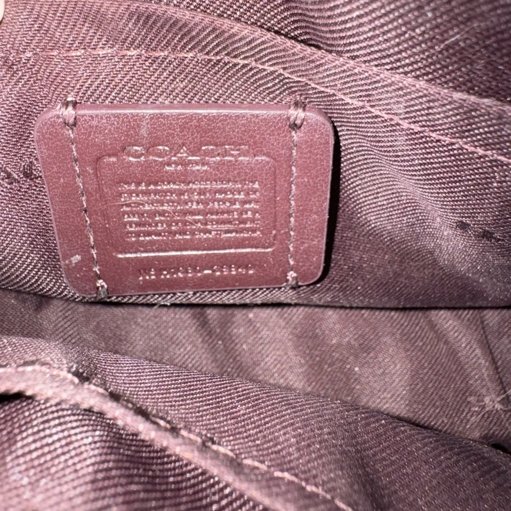 Coach Metallic Pebbled Leather Belt Bag/Fanny Pack - Picture 5 of 11